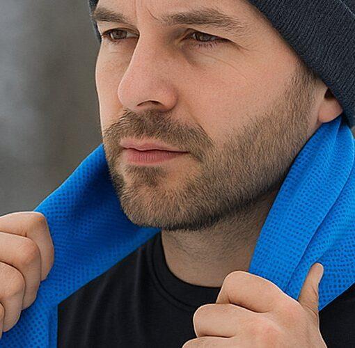 Zu sehen ist Bild 1 zum Beitrag mit dem Thema: Kühlhandtuch im Winter