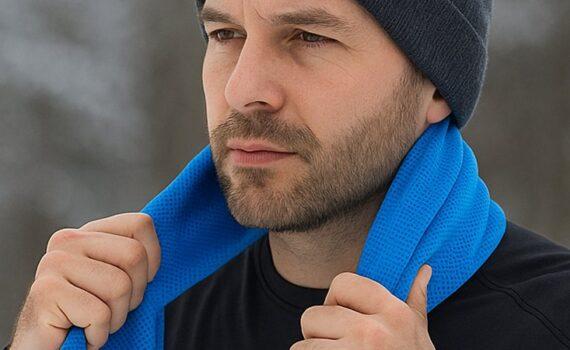 Zu sehen ist Bild 1 zum Beitrag mit dem Thema: Kühlhandtuch im Winter